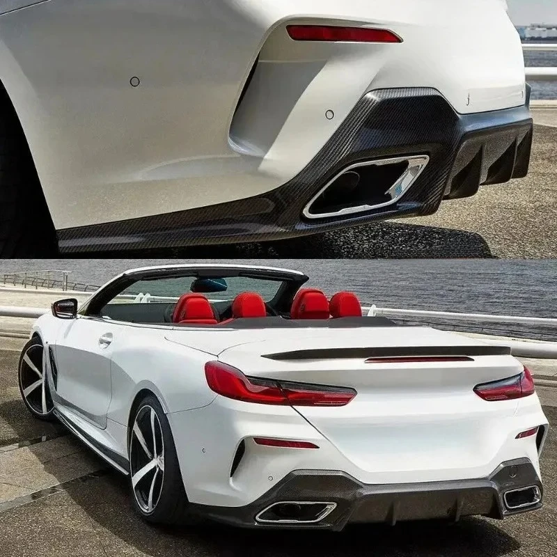 For 8 Series G14 G15 M850i M-Sport 2018-2022 High Quality Dry Carbon Fiber Rear Bumper Diffuser Lip
For 8 Series G14 G15 M850i M-Sport 2018-2022 High Quality Dry Carbon Fiber Rear Bumper Diffuser Lip