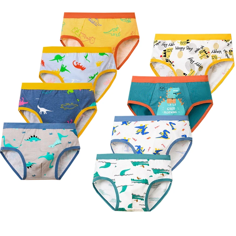 4 шт. детские трусы для мальчиков, трусики с изображением динозавра из хлопка для малышей, детские треугольные милые трусы, студенческое дышащее нижнее белье
4 шт. детские трусы для мальчиков, трусики с изображением динозавра из хлопка для малышей, детские треугольные милые трусы, студенческое дышащее нижнее белье