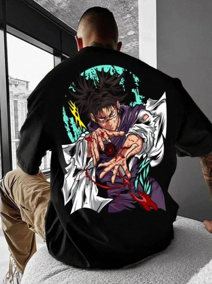 2025 Summer Harajuku Anime Print Oversized Graphics T Shirts Men's Clothing Cotton Loose Women Short Sleeved Tee Top Y2k Clothes
2025 Summer Harajuku Anime Print Oversized Graphics T Shirts Men's Clothing Cotton Loose Women Short Sleeved Tee Top Y2k Clothes