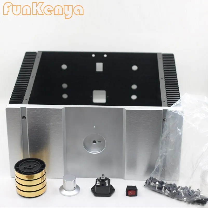 D260 W316 H150 Anodized Aluminum Class A Preamp Case DIY Headphone Shell Power Chassis Decoder DAC Hi End Rear Tube Amp Housing
D260 W316 H150 Anodized Aluminum Class A Preamp Case DIY Headphone Shell Power Chassis Decoder DAC Hi End Rear Tube Amp Housing