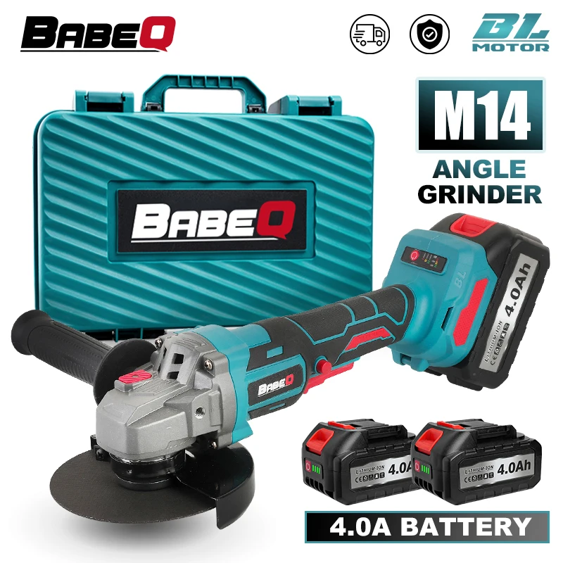 125mm 20000RPM Brushless Angle Grinder 3 Gears Cordless Grinding Machine Cutting Woodworking For Makita 18V-21V Battery Pins
125mm 20000RPM Brushless Angle Grinder 3 Gears Cordless Grinding Machine Cutting Woodworking For Makita 18V-21V Battery Pins