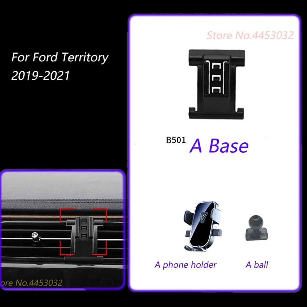 1 Set Car Phone Holder With Base For Ford Territory 2019-2021 Gravity Stand Rotatable Support Horizontal Bracket Accessories
1 Set Car Phone Holder With Base For Ford Territory 2019-2021 Gravity Stand Rotatable Support Horizontal Bracket Accessories