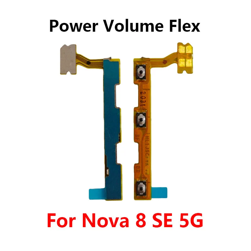 For Huawei Nova 8 SE 5G Power Volume ON OFF Button Flex Cable VolumePower Side Key Flex Cable
For Huawei Nova 8 SE 5G Power Volume ON OFF Button Flex Cable VolumePower Side Key Flex Cable