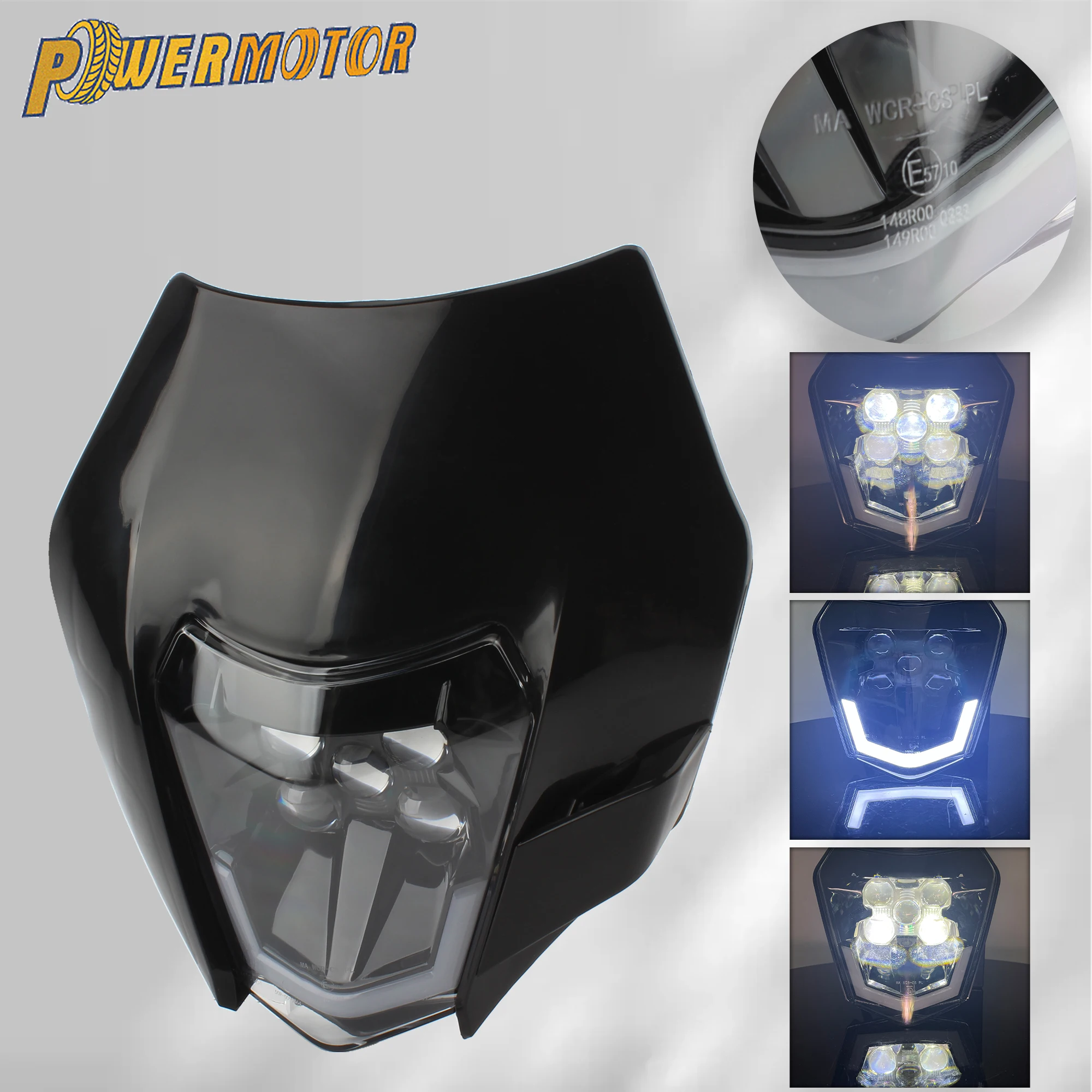 For KTM Motorcycle Led Headlight Plate 2016 To 2023 EXC EXCF SX XC XCW XCF 125-500 Motocross Headlamp Modification Accessories
For KTM Motorcycle Led Headlight Plate 2016 To 2023 EXC EXCF SX XC XCW XCF 125-500 Motocross Headlamp Modification Accessories
