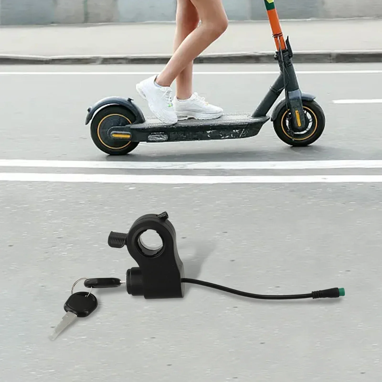 Замок для скутера Замок для электрического скутера Компактный размер Пластиковый материал Портативный замок Простая установка для Kukirin Max
Замок для скутера Замок для электрического скутера Компактный размер Пластиковый материал Портативный замок Простая установка для Kukirin Max