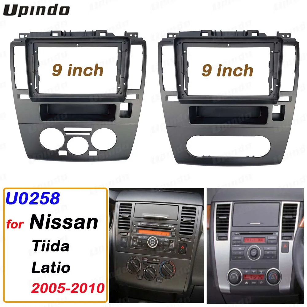 2 DIN 10.1 Inch Android Car Radio Fascia Panel Frame for Nissan Tiida Latio 2005-2010
2 DIN 10.1 Inch Android Car Radio Fascia Panel Frame for Nissan Tiida Latio 2005-2010