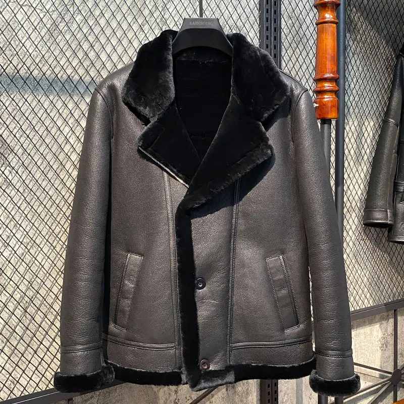 Genuine Sheepskin Leather Fur Coats for Men 2023 New Winter Natural Fur Coat Thickened Fur Jacket Suit Collar Casual Fur Jackets
Genuine Sheepskin Leather Fur Coats for Men 2023 New Winter Natural Fur Coat Thickened Fur Jacket Suit Collar Casual Fur Jackets