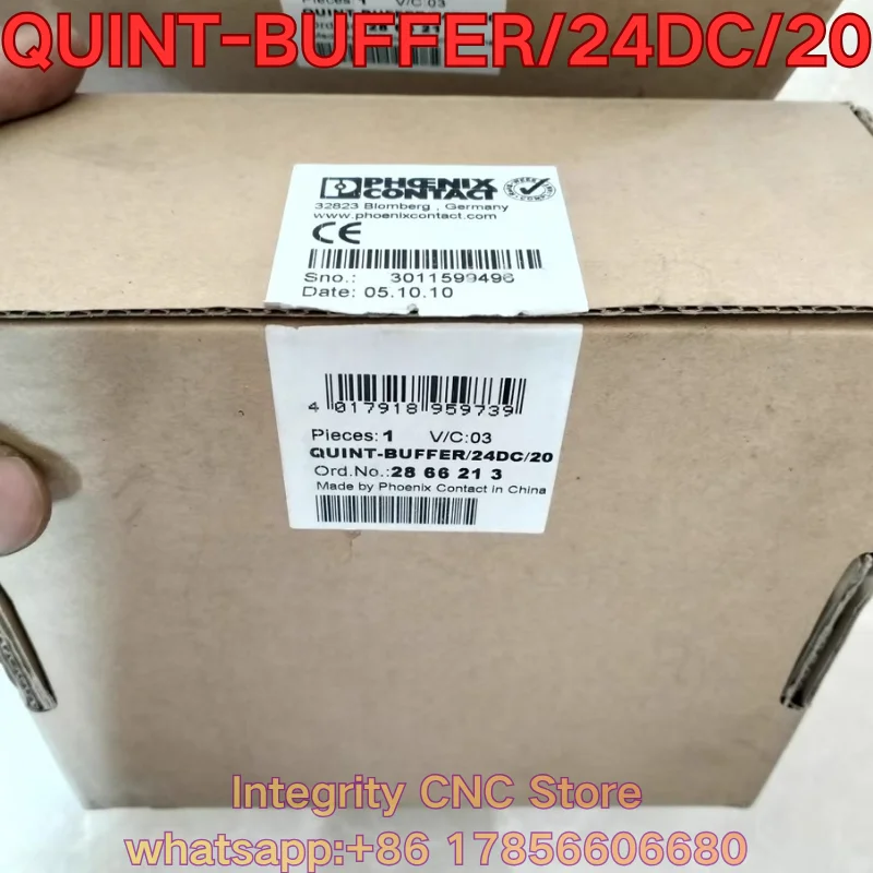 New QUINT-BUFFER/24DC/20 PLC module 2866213
New QUINT-BUFFER/24DC/20 PLC module 2866213