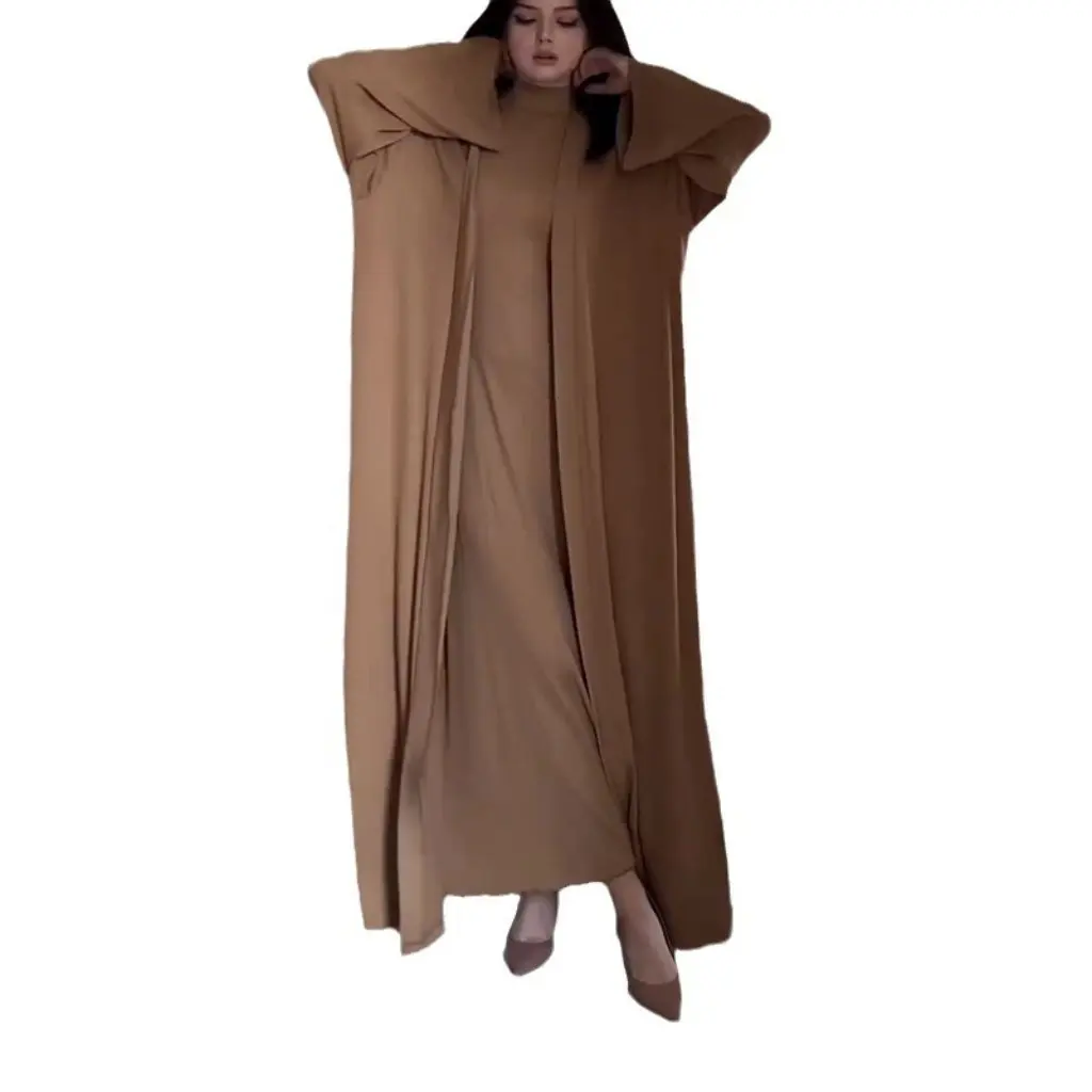 Элегантная водолазка, тонкий костюм с шалью, комплект с юбкой, повседневный свободный однотонный комплект в европейском и американском стиле, осенне-зимняя женская мода
Элегантная водолазка, тонкий костюм с шалью, комплект с юбкой, повседневный свободный однотонный комплект в европейском и американском стиле, осенне-зимняя женская мода