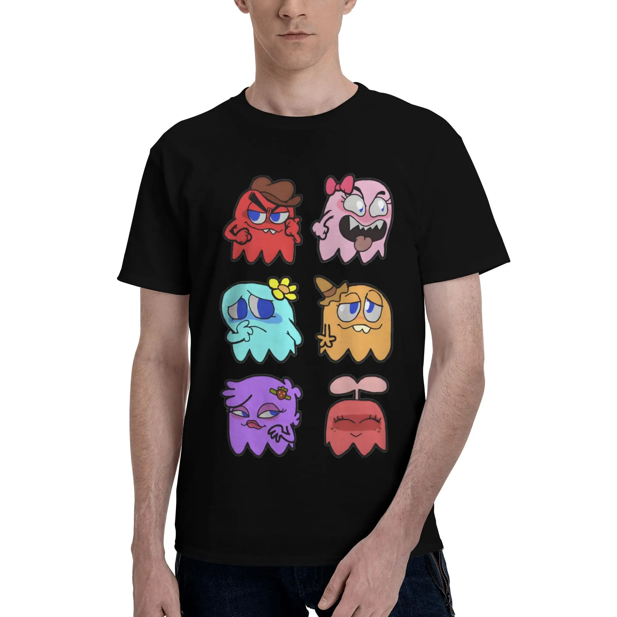 Custom Game P-Pac-M-Man T Shirt Men Pure Cotton Tshirt Leisure Tee Short Sleeves T-shirt Slim Fit Clothing
Custom Game P-Pac-M-Man T Shirt Men Pure Cotton Tshirt Leisure Tee Short Sleeves T-shirt Slim Fit Clothing