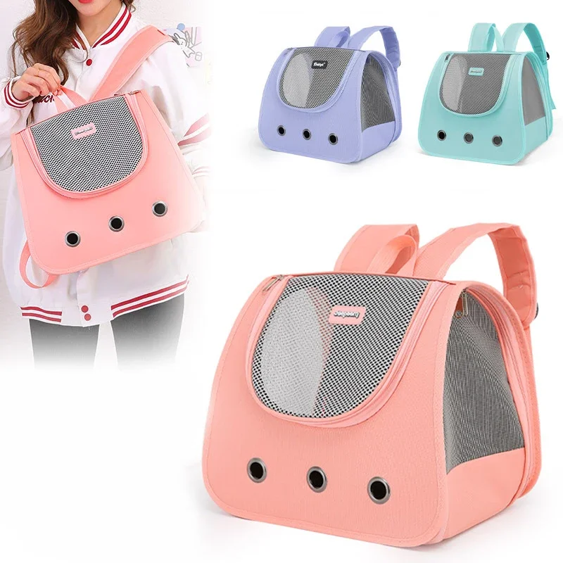 Cat Backpack Supplies foldable Portable breathable double shoulder cat bag foldable puppy backpack fashionable and pet bag
Cat Backpack Supplies foldable Portable breathable double shoulder cat bag foldable puppy backpack fashionable and pet bag