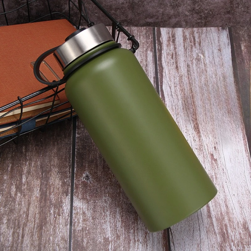 Stainless Steel Water Bottle Single Wall Large Capacity Big Mouth Vacuum Flasks with Lid Cycling Drinkware Sports
Stainless Steel Water Bottle Single Wall Large Capacity Big Mouth Vacuum Flasks with Lid Cycling Drinkware Sports