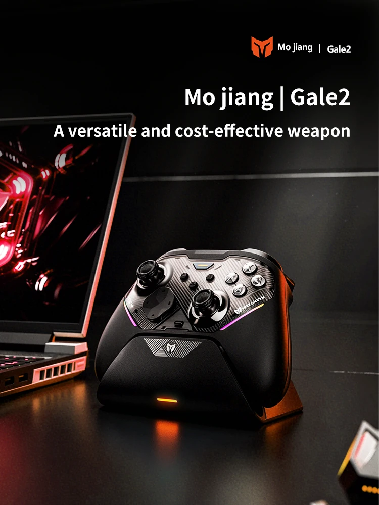 BIGBIG WON Gale 2 Game Controller Wireless Bluetooth TMR Joystick Apex Competitive for Switch2 Controller PC Android Mac Steam
BIGBIG WON Gale 2 Game Controller Wireless Bluetooth TMR Joystick Apex Competitive for Switch2 Controller PC Android Mac Steam
