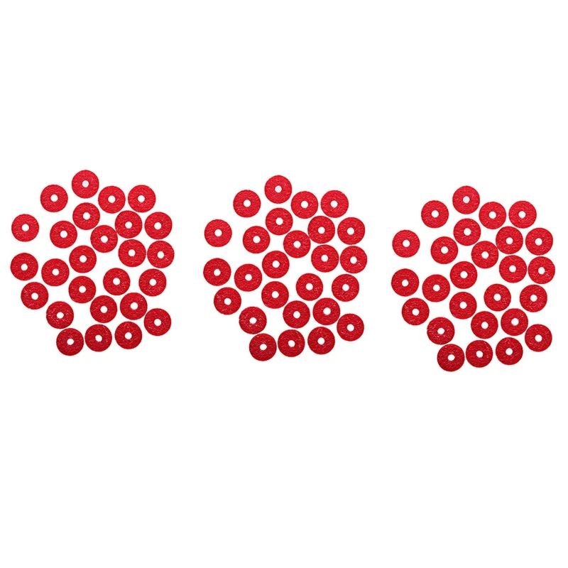 270Pcs Piano Keyboard Felt Front Rail Regulating Punchings Repair Parts (Red)
270Pcs Piano Keyboard Felt Front Rail Regulating Punchings Repair Parts (Red)