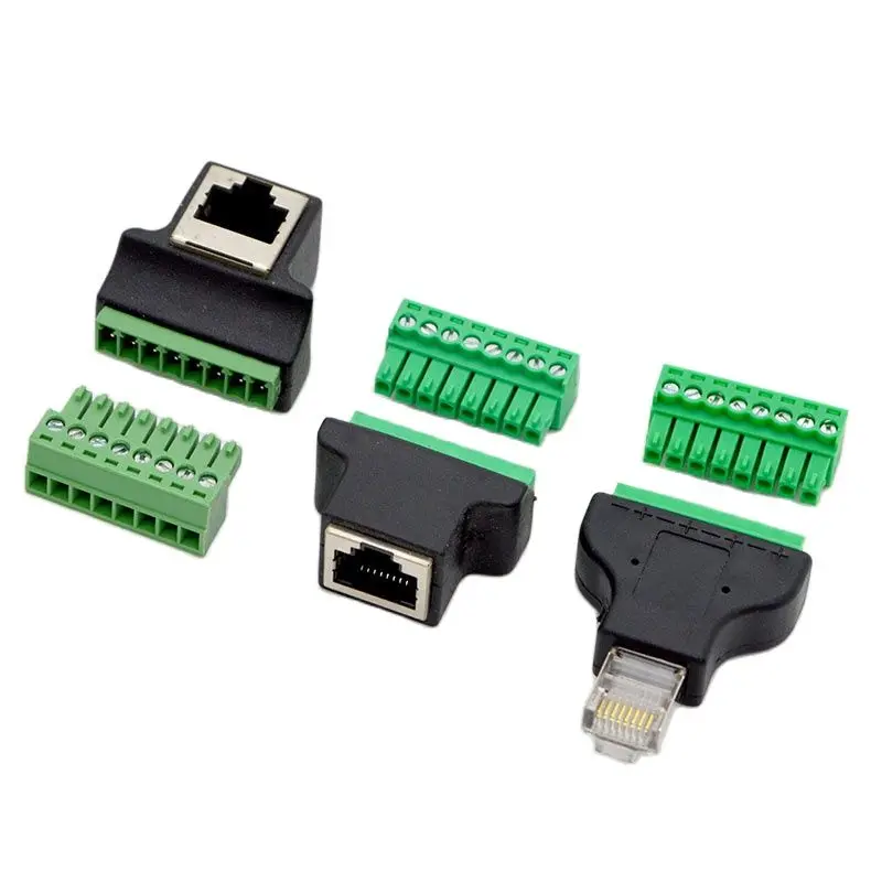 10 шт. новый сетевой соединитель RJ45 разъем к 8-битному терминальному адаптеру специальная оптовая продажа
10 шт. новый сетевой соединитель RJ45 разъем к 8-битному терминальному адаптеру специальная оптовая продажа