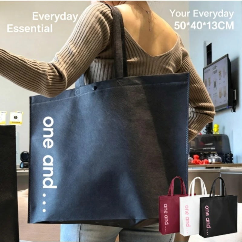Durable Thickened Non-woven Bag, Eco-friendly Large Capacity Handbag for Clothes Shopping & Gifting
Durable Thickened Non-woven Bag, Eco-friendly Large Capacity Handbag for Clothes Shopping & Gifting
