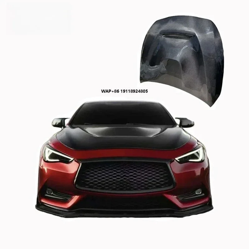 For Q60 GTS Style Carbon Fiber Engine Cover Highly Durable Universal Fitment Bonnet Engine Hood
For Q60 GTS Style Carbon Fiber Engine Cover Highly Durable Universal Fitment Bonnet Engine Hood