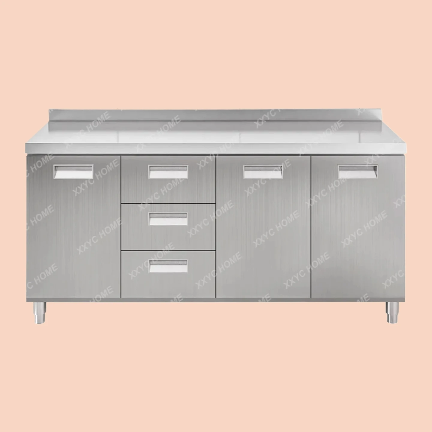 MM 304 integrated stainless steel kitchen cabinets stove integrated rural kitchen storage cupboards
MM 304 integrated stainless steel kitchen cabinets stove integrated rural kitchen storage cupboards