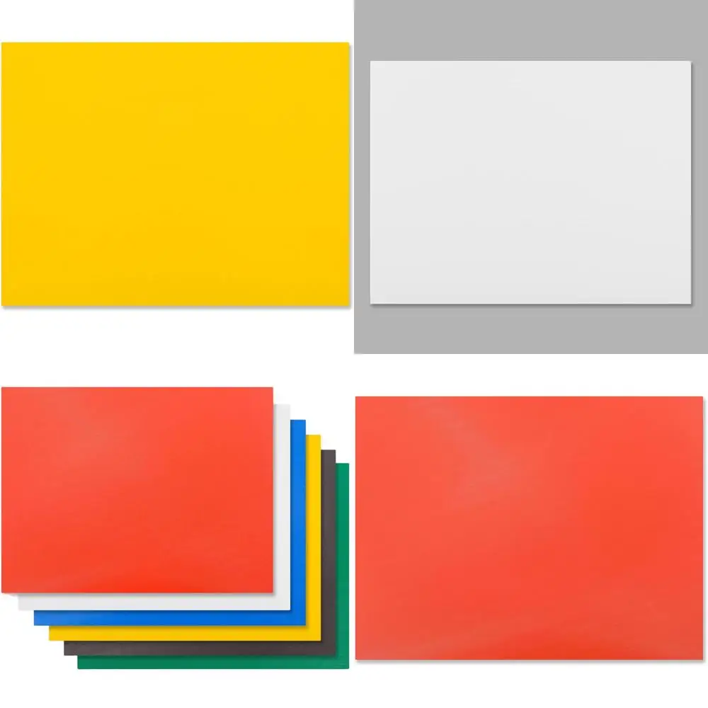 NSF Certified 6-Piece Multi-Color Plastic Chopping Boards Set, 20x15x0.5 Inch, Commercial Kitchen Use
NSF Certified 6-Piece Multi-Color Plastic Chopping Boards Set, 20x15x0.5 Inch, Commercial Kitchen Use