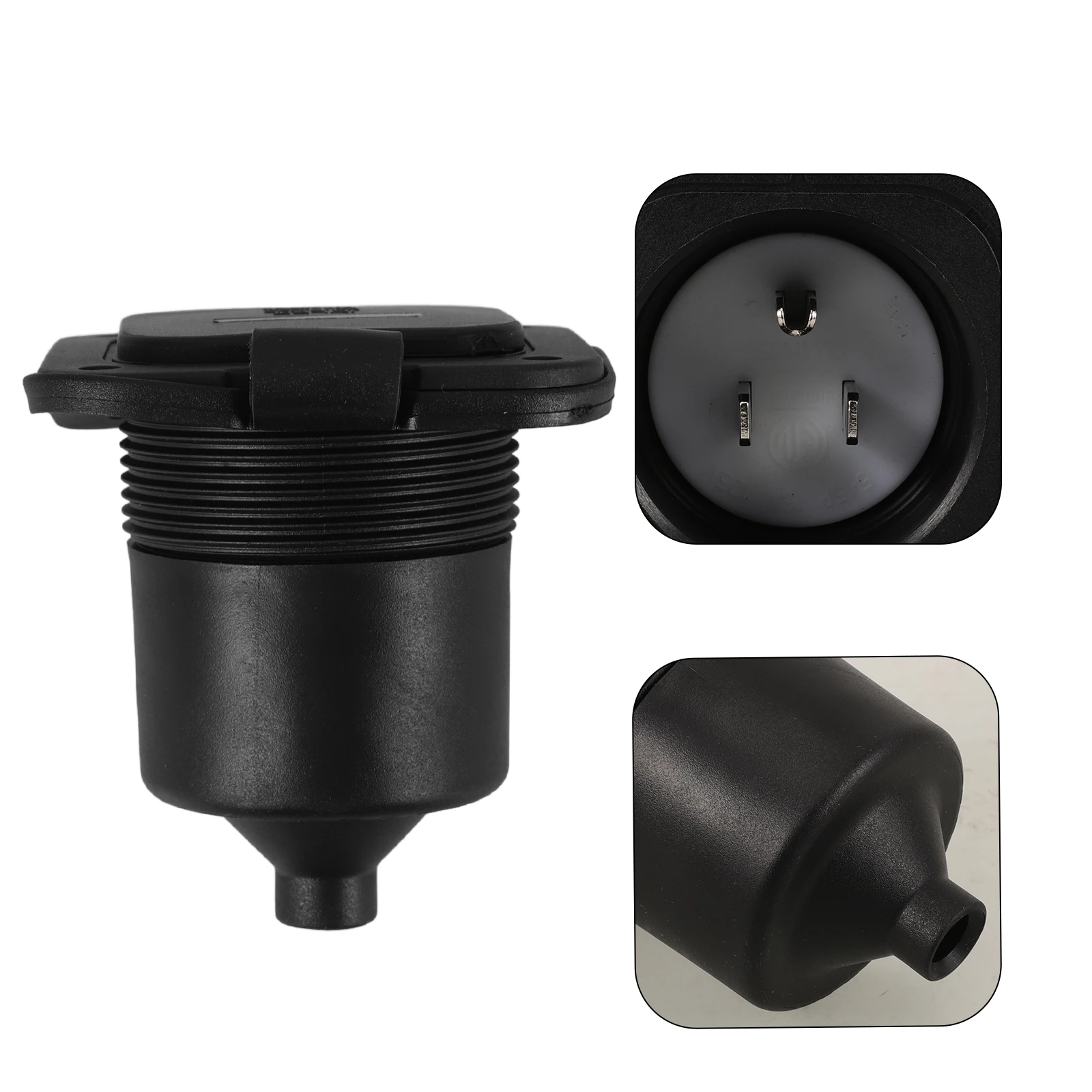 Premium Waterproof Power Outlet 15A 125V Splashproof Electrical Inlet Flanged Plug Receptacle Socket For Boats Campers Outdoor
Premium Waterproof Power Outlet 15A 125V Splashproof Electrical Inlet Flanged Plug Receptacle Socket For Boats Campers Outdoor
