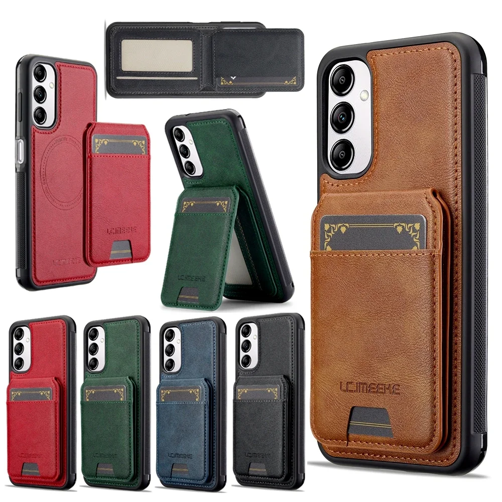 Кожаный чехол 2 в 1, чехол Magsafe для Samsung S21 S22 S23 FE S24 Ultra S25 Plus A55 A15 A16 A56, чехол для телефона, сумка для карты, магнитная
Кожаный чехол 2 в 1, чехол Magsafe для Samsung S21 S22 S23 FE S24 Ultra S25 Plus A55 A15 A16 A56, чехол для телефона, сумка для карты, магнитная