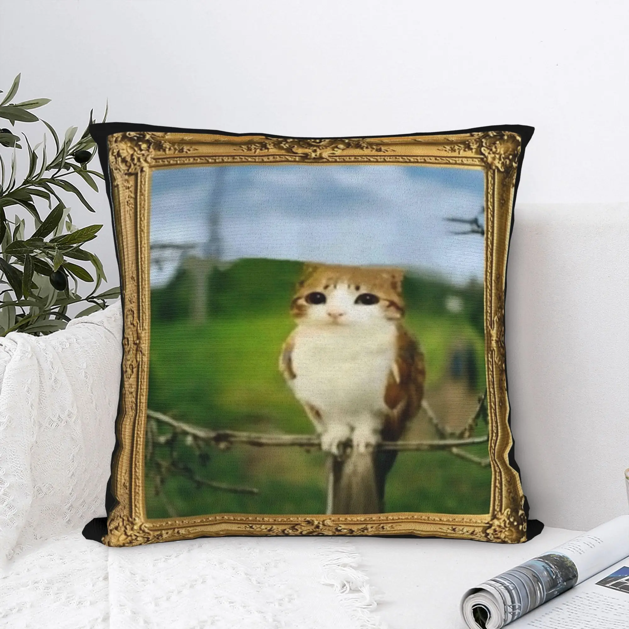 Наволочка Meowl Cat Owl Meme с принтом, полиэстеровая наволочка, украшение, наволочка, домашний квадратный чехол 40X40 см
Наволочка Meowl Cat Owl Meme с принтом, полиэстеровая наволочка, украшение, наволочка, домашний квадратный чехол 40X40 см