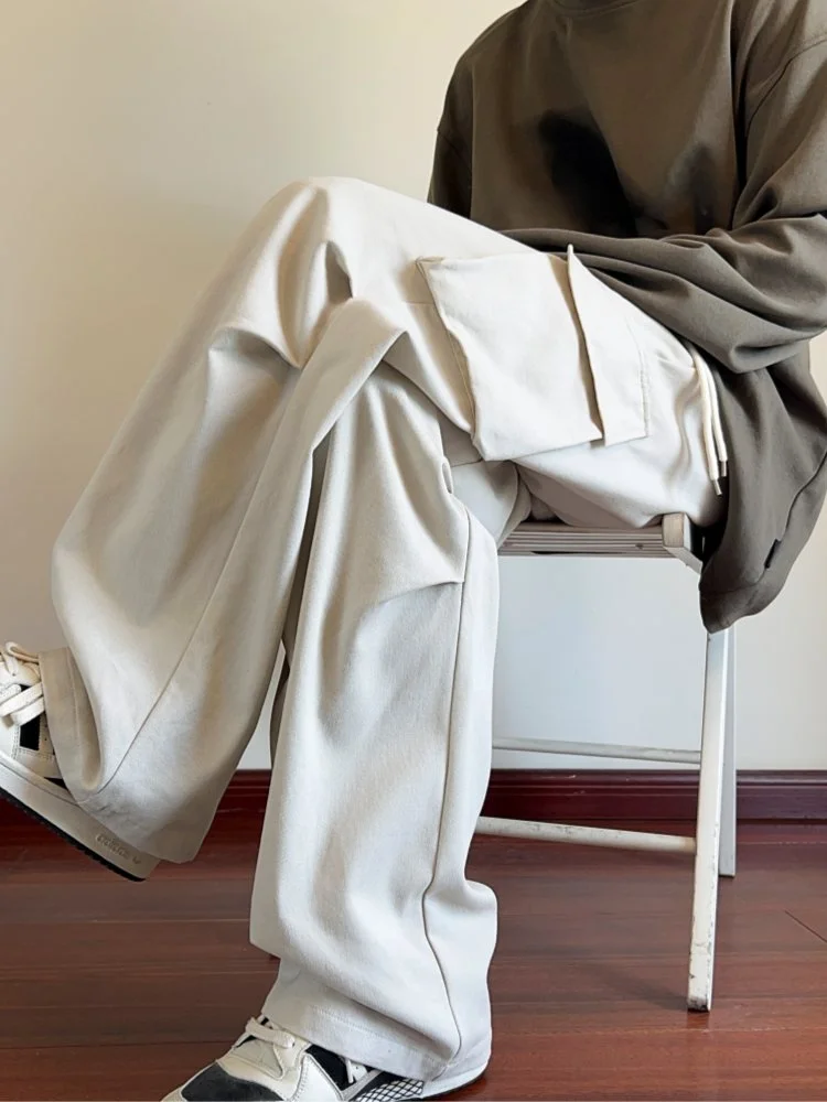 Мужские рабочие брюки American Sle: весенне-осенние, широкие, с плиссировкой, прямого кроя, повседневные, свободные, карго
Мужские рабочие брюки American Sle: весенне-осенние, широкие, с плиссировкой, прямого кроя, повседневные, свободные, карго