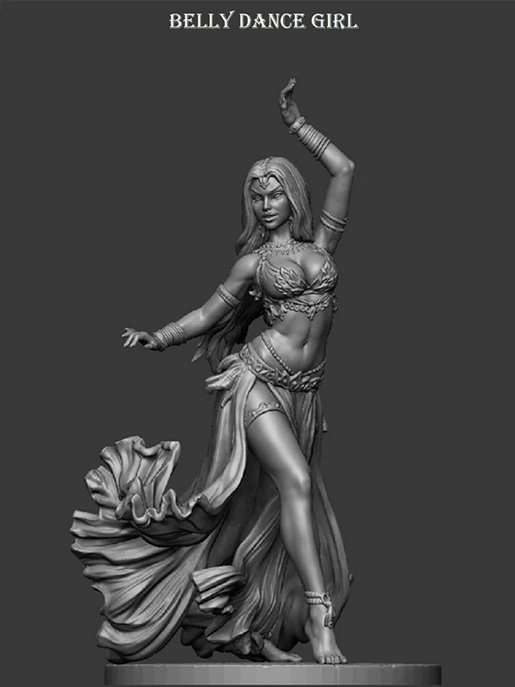Unassambled 1/24 68MM ancient Belly Dance Girl Toy 68MM Historical Resin kit miniature model Unpainted
Unassambled 1/24 68MM ancient Belly Dance Girl Toy 68MM Historical Resin kit miniature model Unpainted