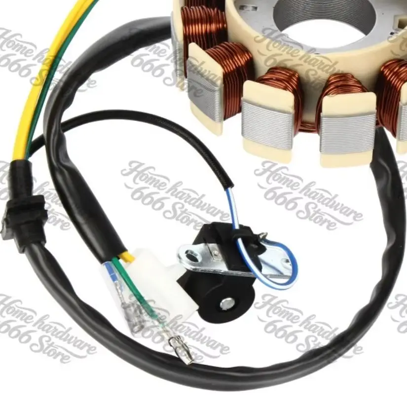 GY6 125/150 Coil 12-pole, Full DC Three-phase Magneto Stator GY6 To DC Ignition Coil
GY6 125/150 Coil 12-pole, Full DC Three-phase Magneto Stator GY6 To DC Ignition Coil