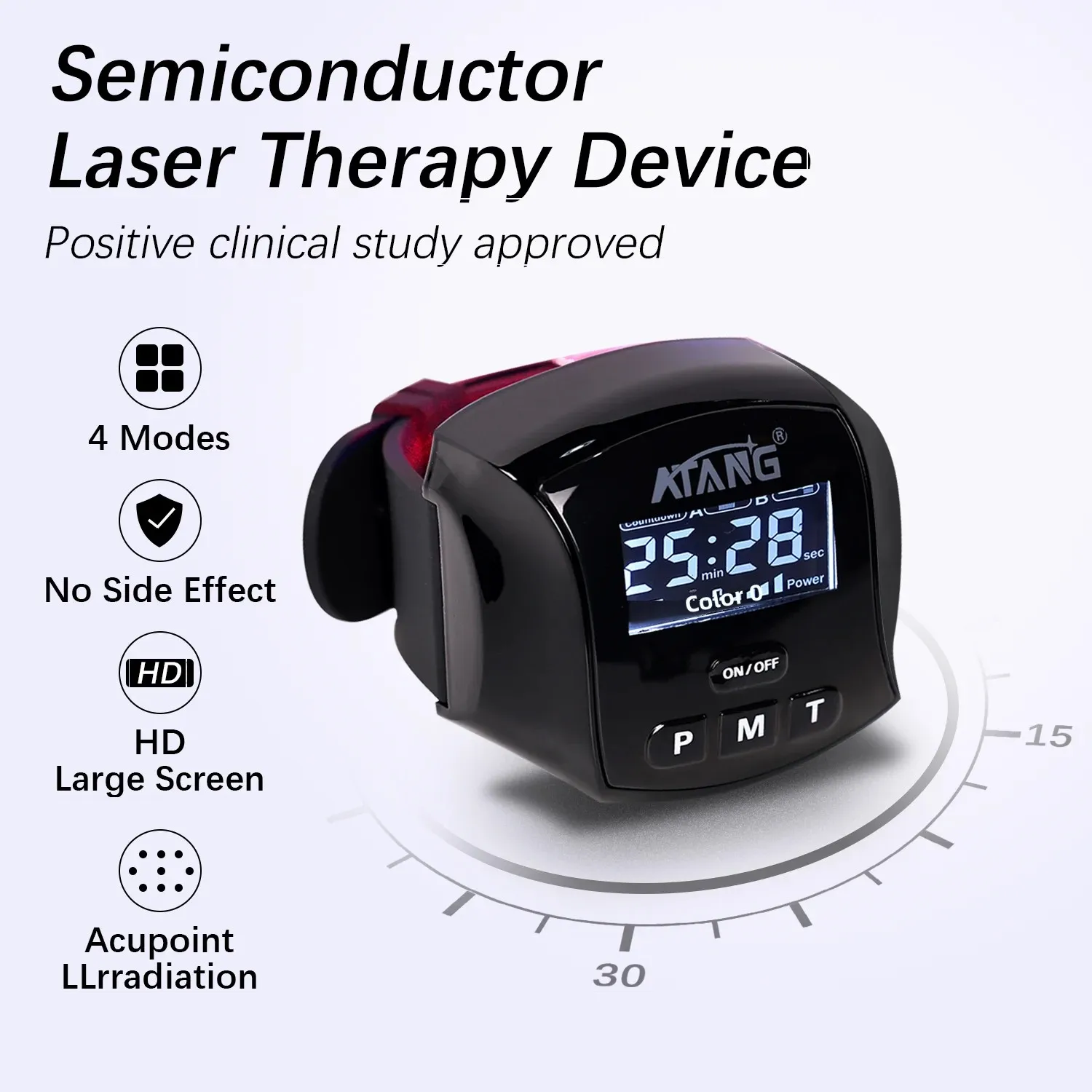 650 нм лазерная терапия LLLT плата для фототерапии диодные лазерные часы для низкочастотного лечения диабета, гипертонии, холестерина
650 нм лазерная терапия LLLT плата для фототерапии диодные лазерные часы для низкочастотного лечения диабета, гипертонии, холестерина