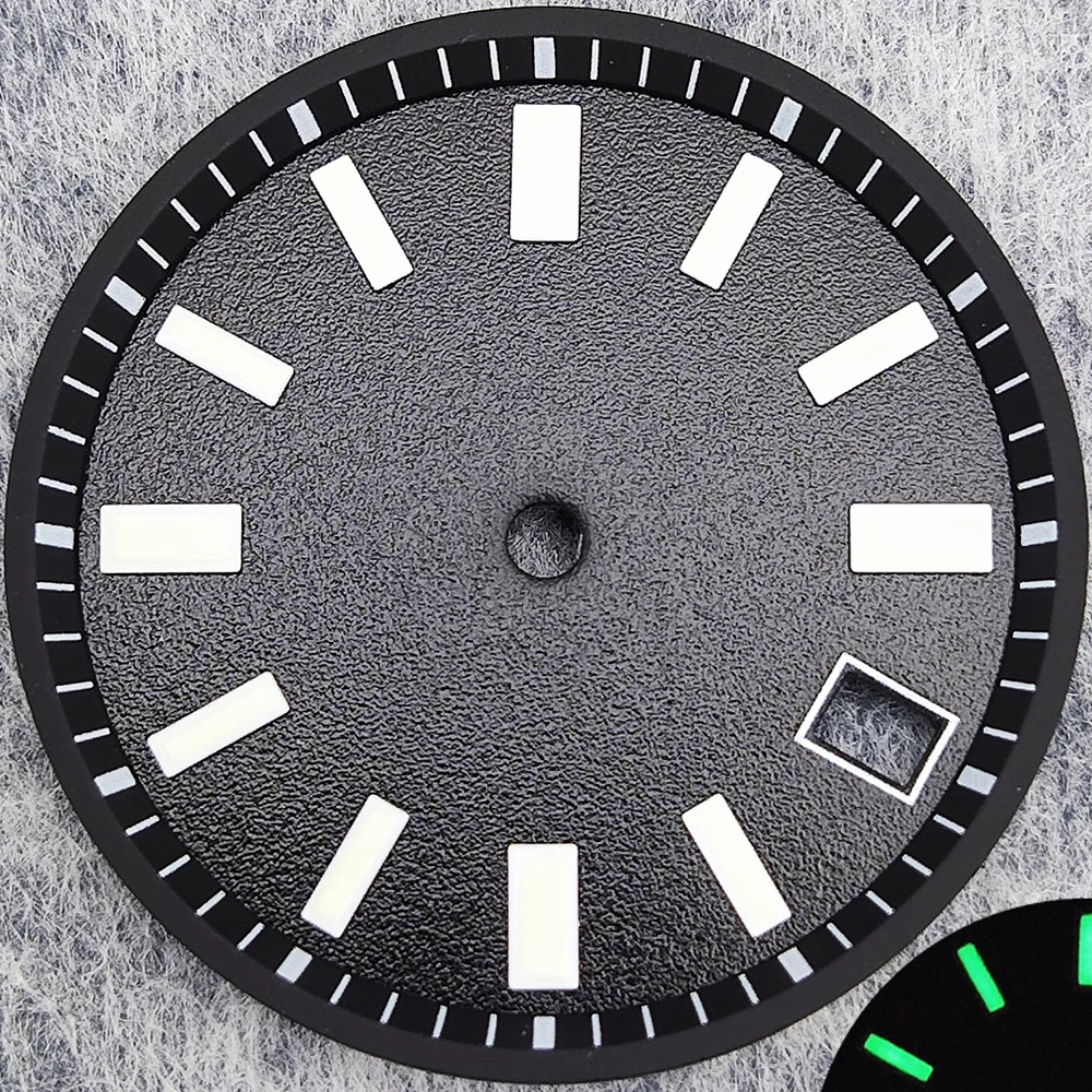 NH35 Dial 29.5mm Green Strong Luminous Dial for NH35 Movement Custom Logo Watch Assembly Parts
NH35 Dial 29.5mm Green Strong Luminous Dial for NH35 Movement Custom Logo Watch Assembly Parts