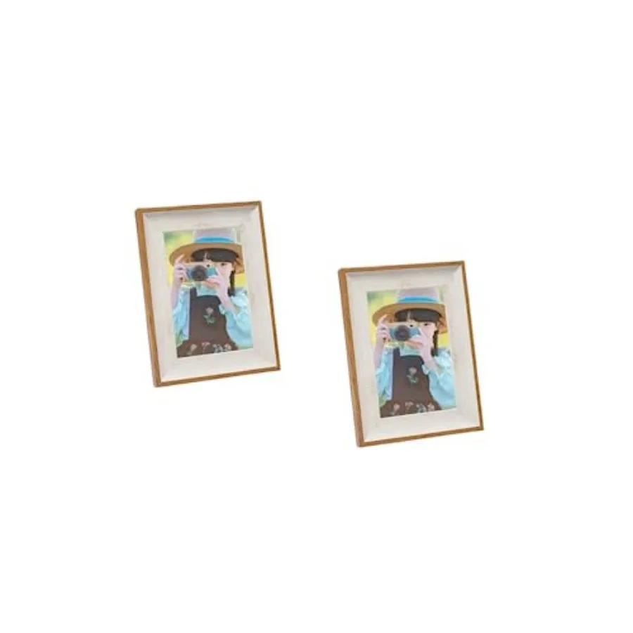 DODXIAOBEUL 3.5 x 5'' Wooden Picture Frame Set of 2 with Removable Cushion Table Top Display Photo Frame Show Picture 3.3 x 4.8
DODXIAOBEUL 3.5 x 5'' Wooden Picture Frame Set of 2 with Removable Cushion Table Top Display Photo Frame Show Picture 3.3 x 4.8