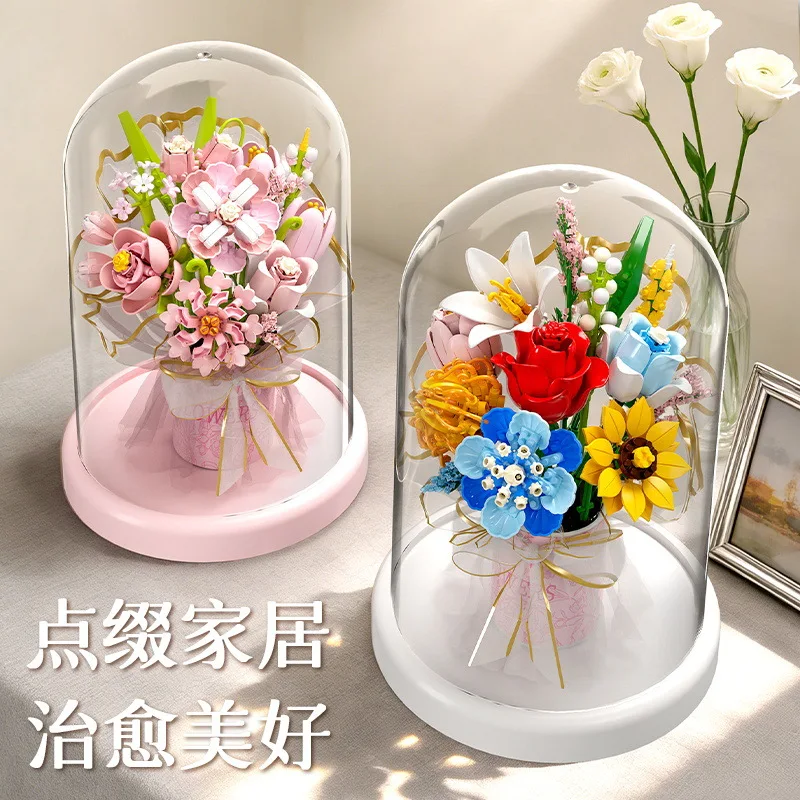 Moc building Blocks Micro Brick Flower Bouquet Building Sets, Botanical Collection Blocks Model For Adult Toys,Home Decor Office
Moc building Blocks Micro Brick Flower Bouquet Building Sets, Botanical Collection Blocks Model For Adult Toys,Home Decor Office
