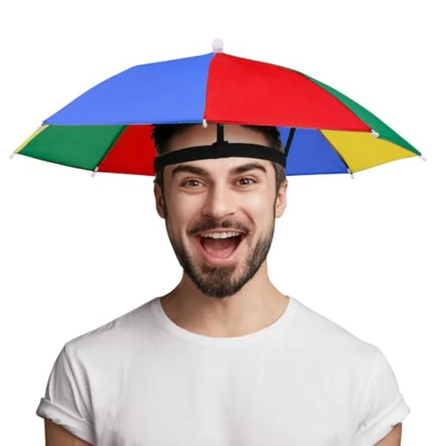 Umbrella Hat, 21IN Elastic Folding Funny Party Hats for Men and Women, Colorful Silly Crazy Headwear for Adults and Novelty Gag
Umbrella Hat, 21IN Elastic Folding Funny Party Hats for Men and Women, Colorful Silly Crazy Headwear for Adults and Novelty Gag