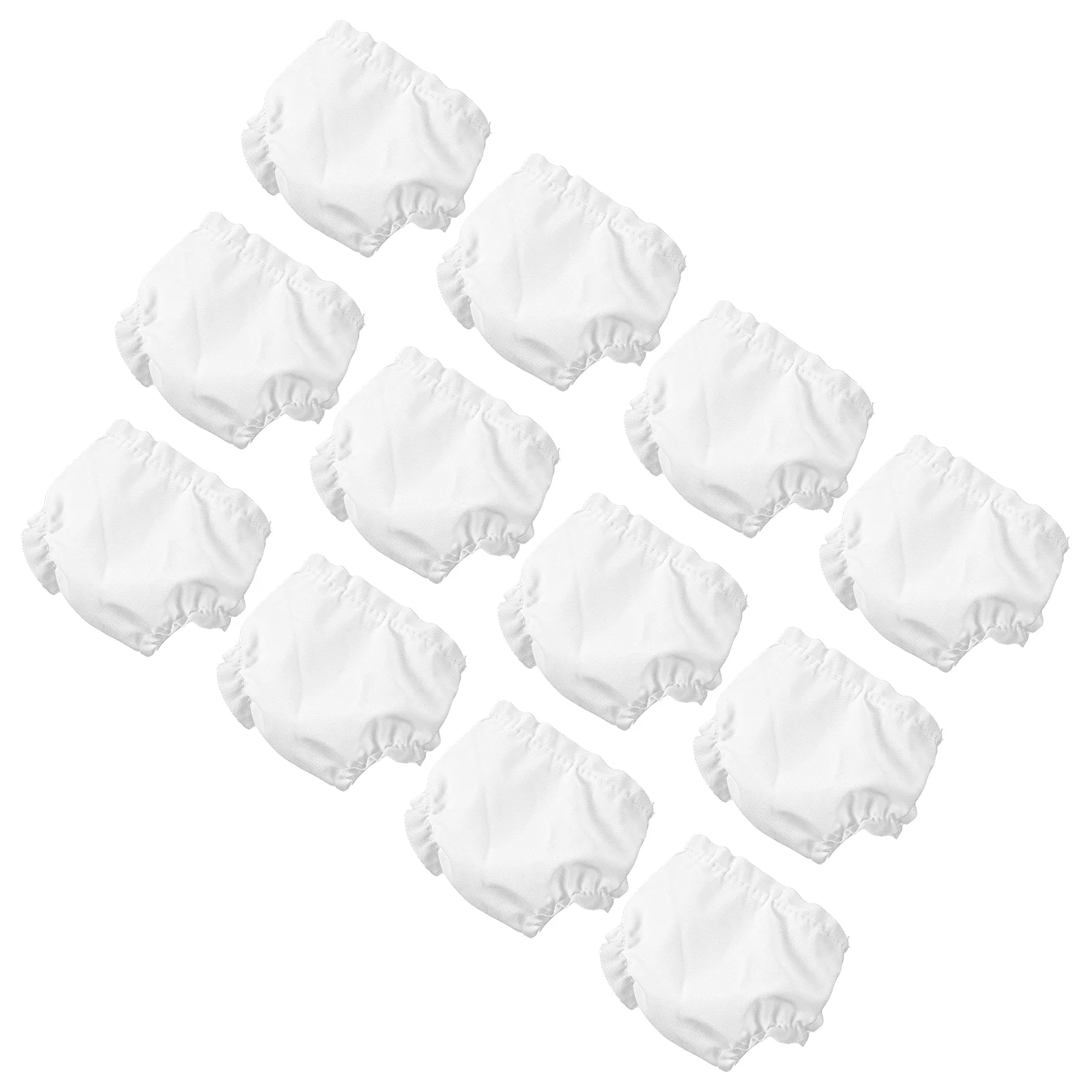 12 Pcs White Baby Cloth Diapers Toddler Underwear Accessories for Dolls Reusable Washable Clothes Fits 10 Inch Great Gift
12 Pcs White Baby Cloth Diapers Toddler Underwear Accessories for Dolls Reusable Washable Clothes Fits 10 Inch Great Gift