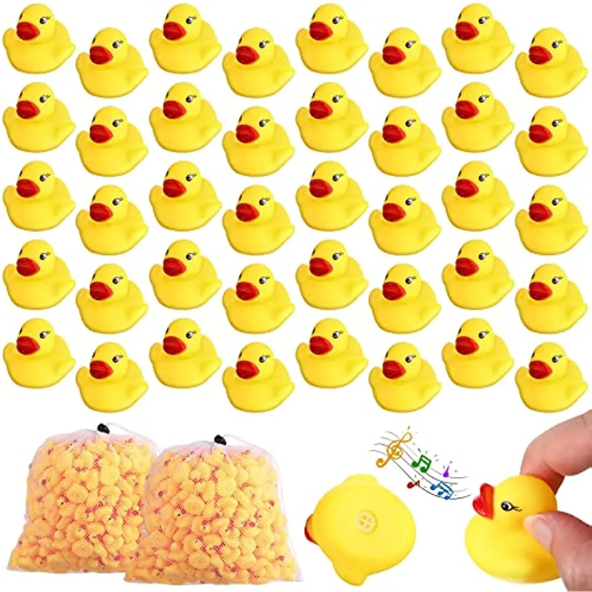 50PCS Rubber Ducks Yellow Ducks Float Bath Toys Baby Shower Water Toys Swimming Pool Party Gifts Kids Birthday Party Decoration
50PCS Rubber Ducks Yellow Ducks Float Bath Toys Baby Shower Water Toys Swimming Pool Party Gifts Kids Birthday Party Decoration