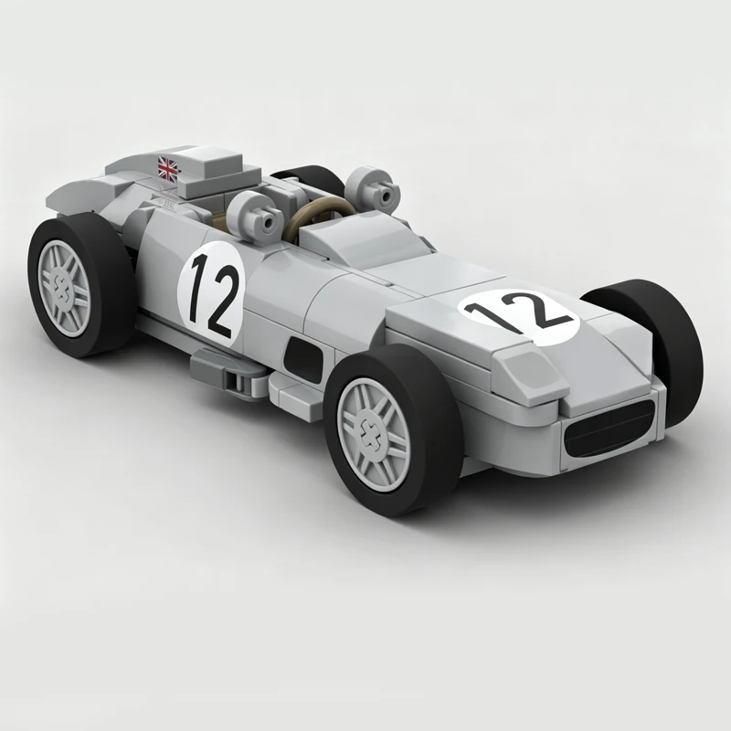 Speed Racing Car Model MOC Building Bricks W196 Retro Formula Racing Modular Technology Children Holiday Gifts Assemble Toy Suit
Speed Racing Car Model MOC Building Bricks W196 Retro Formula Racing Modular Technology Children Holiday Gifts Assemble Toy Suit