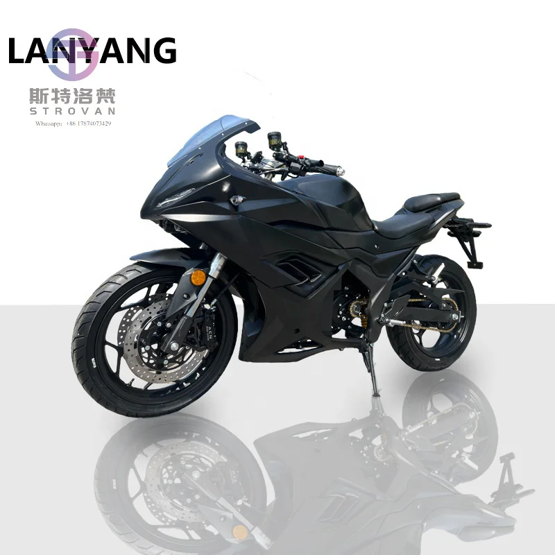LY High Power 130km/h Electric Racing Motorcycle with Brembo Hydraulic Brake Airbag Shock Absorption 72V Voltage
LY High Power 130km/h Electric Racing Motorcycle with Brembo Hydraulic Brake Airbag Shock Absorption 72V Voltage