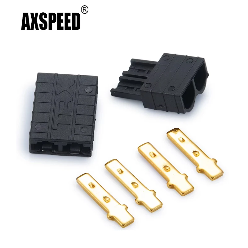 AXSPEED 1/5Pairs Male Female Connectors Plug for RC TRX Lipo/NiMh Battery Brushless ESC Motor
AXSPEED 1/5Pairs Male Female Connectors Plug for RC TRX Lipo/NiMh Battery Brushless ESC Motor
