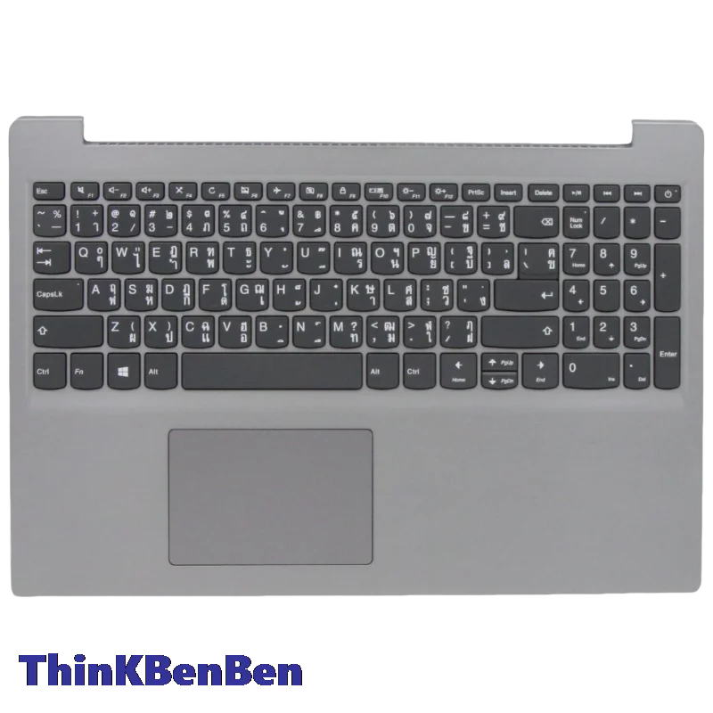Крышка верхней части корпуса (пальмрест) для клавиатуры TH Thai Keyboard GR IMR для Ideapad 5CB0S16791
Крышка верхней части корпуса (пальмрест) для клавиатуры TH Thai Keyboard GR IMR для Ideapad 5CB0S16791