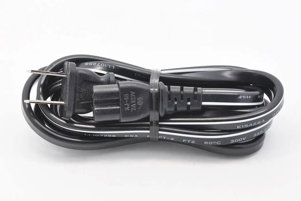 1.8 meters two holes, LCD TV power cord pure copper 18AWG 0.824 notebook power cord
1.8 meters two holes, LCD TV power cord pure copper 18AWG 0.824 notebook power cord