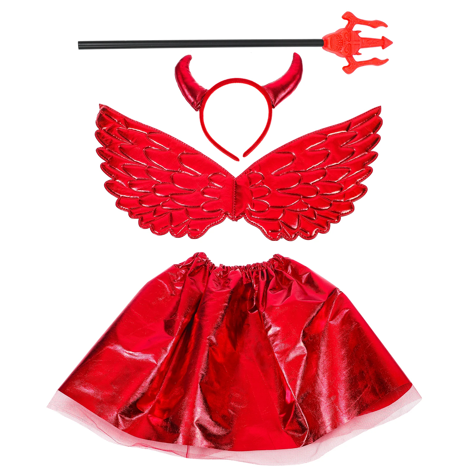 Costume Horn Headband Set Halloween Kids Cosplay Prop Decor Red Net Dress Unicorn Wings Heart Wand Safe Environmental 
Costume Horn Headband Set Halloween Kids Cosplay Prop Decor Red Net Dress Unicorn Wings Heart Wand Safe Environmental