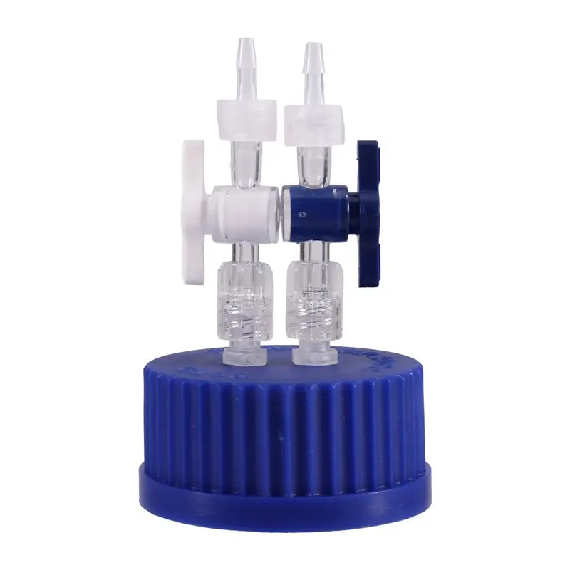 ABGH-Blue GL45 Safety Cap Feeding Buffer Cover Fermentation Reactor Tank Sampling Waste Liquid Bottle Cap With Switch Valve
ABGH-Blue GL45 Safety Cap Feeding Buffer Cover Fermentation Reactor Tank Sampling Waste Liquid Bottle Cap With Switch Valve