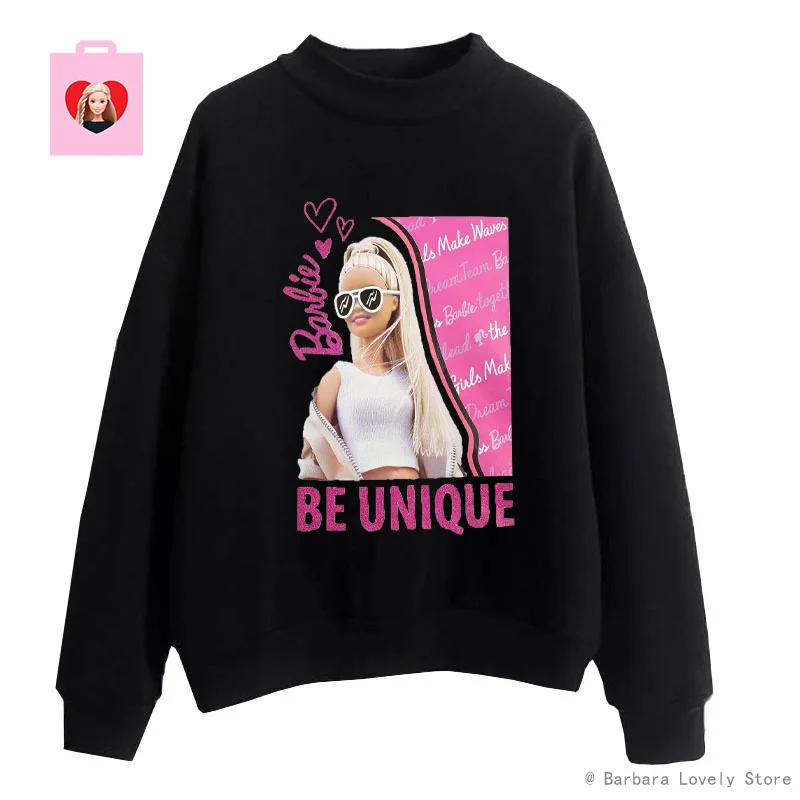 Barbie Pink Hoodies Casual Autumn Winter Y2K Cartoon Hot Girls Sweatshirts Streetwear Comfortable Pullover Women Clothing Gifts
Barbie Pink Hoodies Casual Autumn Winter Y2K Cartoon Hot Girls Sweatshirts Streetwear Comfortable Pullover Women Clothing Gifts