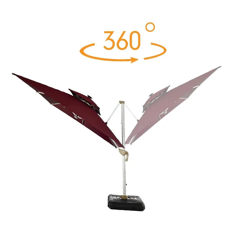 Custom Large Roman Parasol Umbrellas Modern Aluminum Cantilever Outdoor Courtyard Patio Beach Garden Hotel Base Roman Umbrella
Custom Large Roman Parasol Umbrellas Modern Aluminum Cantilever Outdoor Courtyard Patio Beach Garden Hotel Base Roman Umbrella