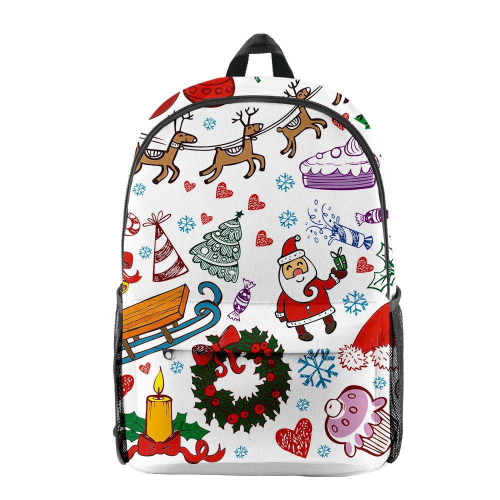 Youthful Christmas Xmas gift Student School Bags Notebook Backpacks 3D Printed Oxford Waterproof Boys/Girls Funny Travel Bags
Youthful Christmas Xmas gift Student School Bags Notebook Backpacks 3D Printed Oxford Waterproof Boys/Girls Funny Travel Bags