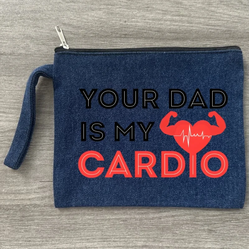 your mom is my cardio Graphics Print Canvas Bag New Lipstick Perfume Denim Cosmetic Bag Organizer Office Supplies
your mom is my cardio Graphics Print Canvas Bag New Lipstick Perfume Denim Cosmetic Bag Organizer Office Supplies