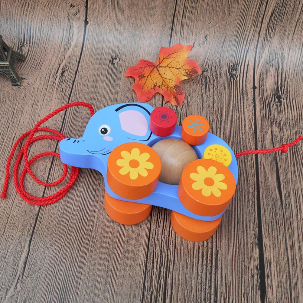1Pcs Funny Traction Elephant Pulling Cart Creative Baby Walker Lovely Animal Pull String Cart for Kids Playing Kid Car
1Pcs Funny Traction Elephant Pulling Cart Creative Baby Walker Lovely Animal Pull String Cart for Kids Playing Kid Car