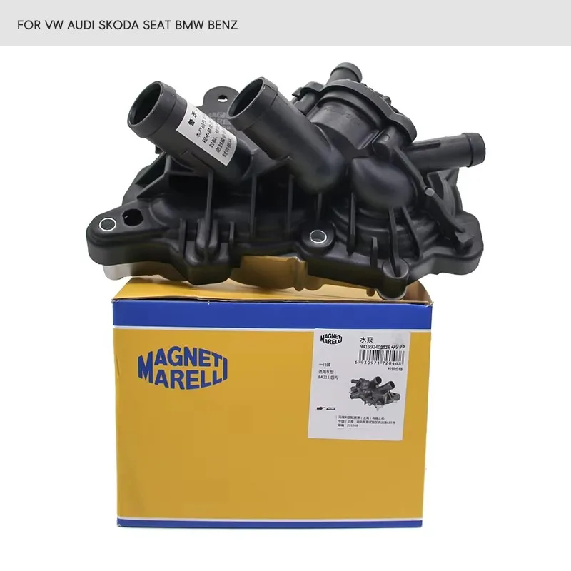 Auto Parts Spares MAGNETI MARELI Wholesales High Quality Car Cooling Systems Electric Water Pump OE:04E121600AD for VW
Auto Parts Spares MAGNETI MARELI Wholesales High Quality Car Cooling Systems Electric Water Pump OE:04E121600AD for VW