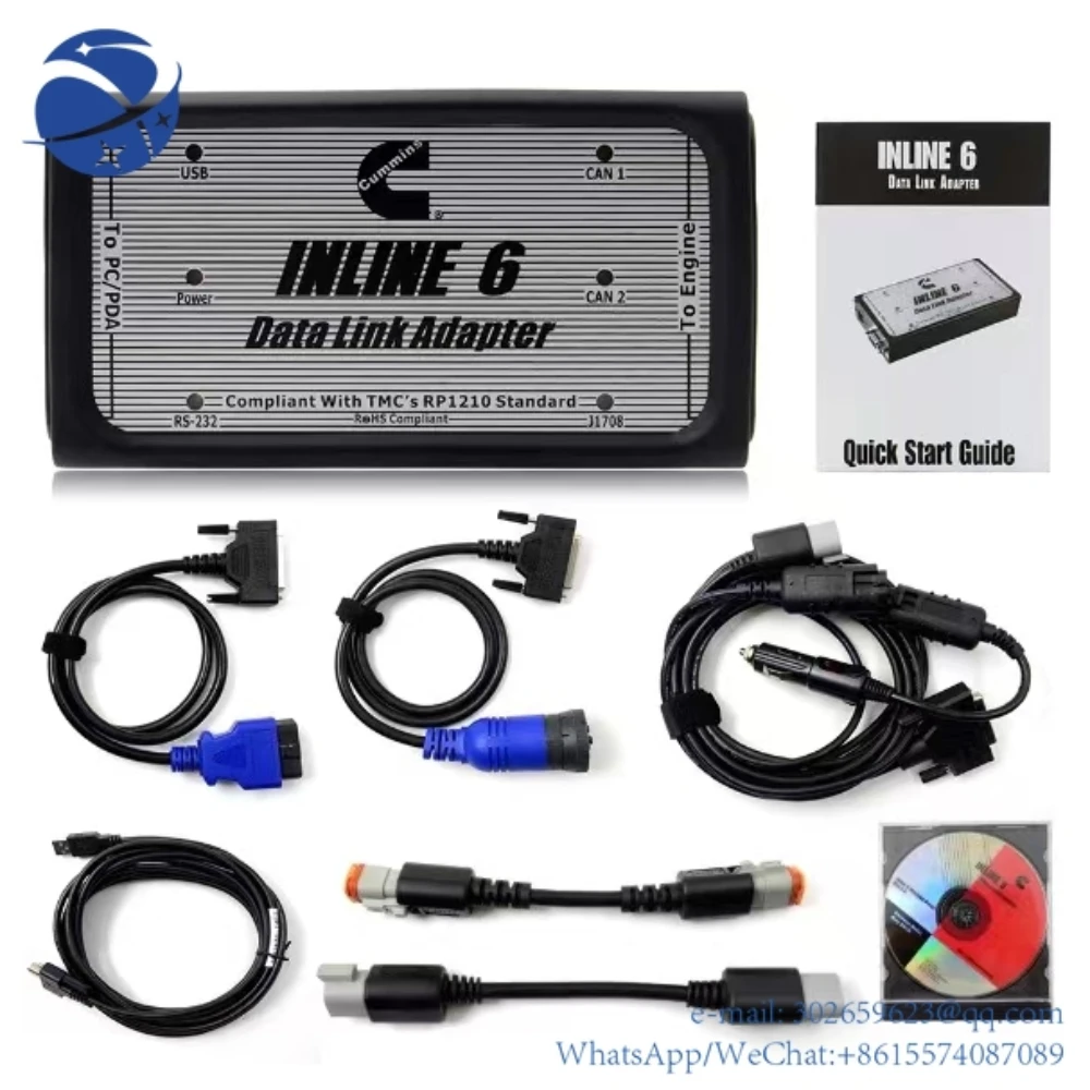 yyhc data link adapter kit 2892092 inline 6 test diagnostic tools for cummins engine used
yyhc data link adapter kit 2892092 inline 6 test diagnostic tools for cummins engine used